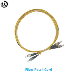 PVC 재킷 쌍신회로 접속 코드, FTTH FTTB FTTX 네트워크를 위한 섬유 점퍼 케이블