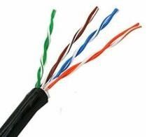 고주파 Cat5e PVC 네트워크 케이블 4P 연선 선택적인 색깔