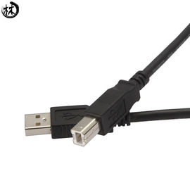 USB 인쇄 기계 케이블 2.0 스캐너 케이블 유형 A에서 B 남성은 1m 2m 3m 4m 5m B 항구를 타자를 칩니다