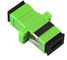 녹색 광섬유 부속품 Sc/Acp 접합기 PVC 물자 차원 32MM