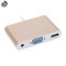 Kico Factory USB 3.1 USB-C Type C to 3.5mm Audio &amp; VGA &amp; HDTV Digital AV AUX Adapter for Laptop &amp; Notebook